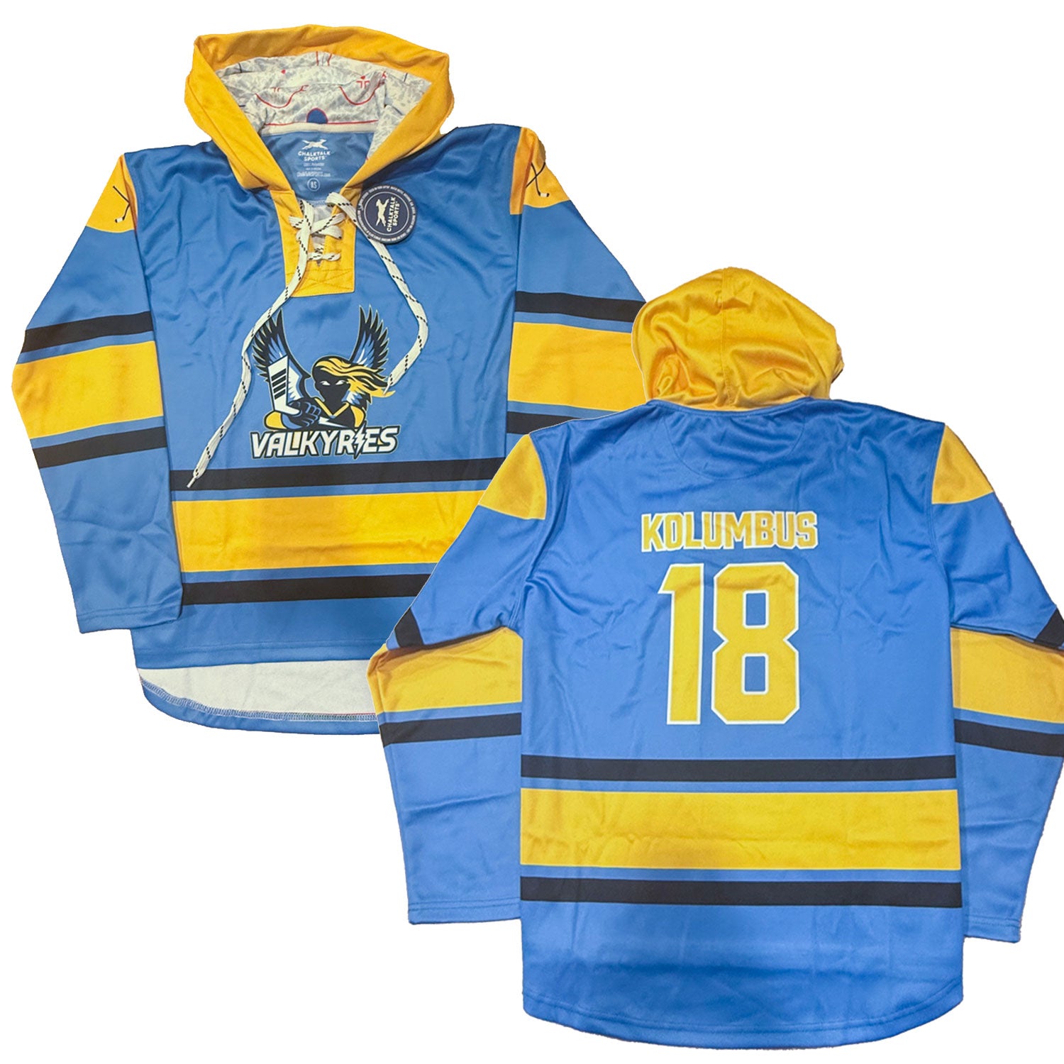 Custom Team Hattrick Hoodie - Hockey