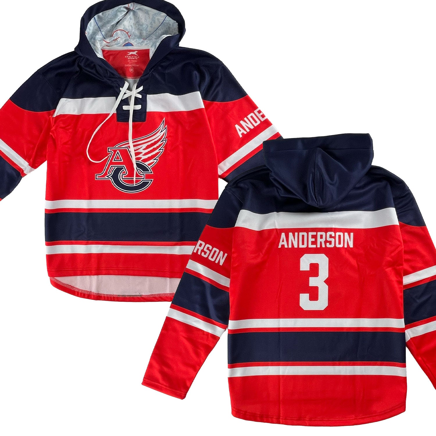 Custom Team Hattrick Hoodie - Hockey