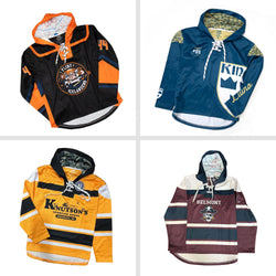Custom Team Hattrick Hoodie - Hockey