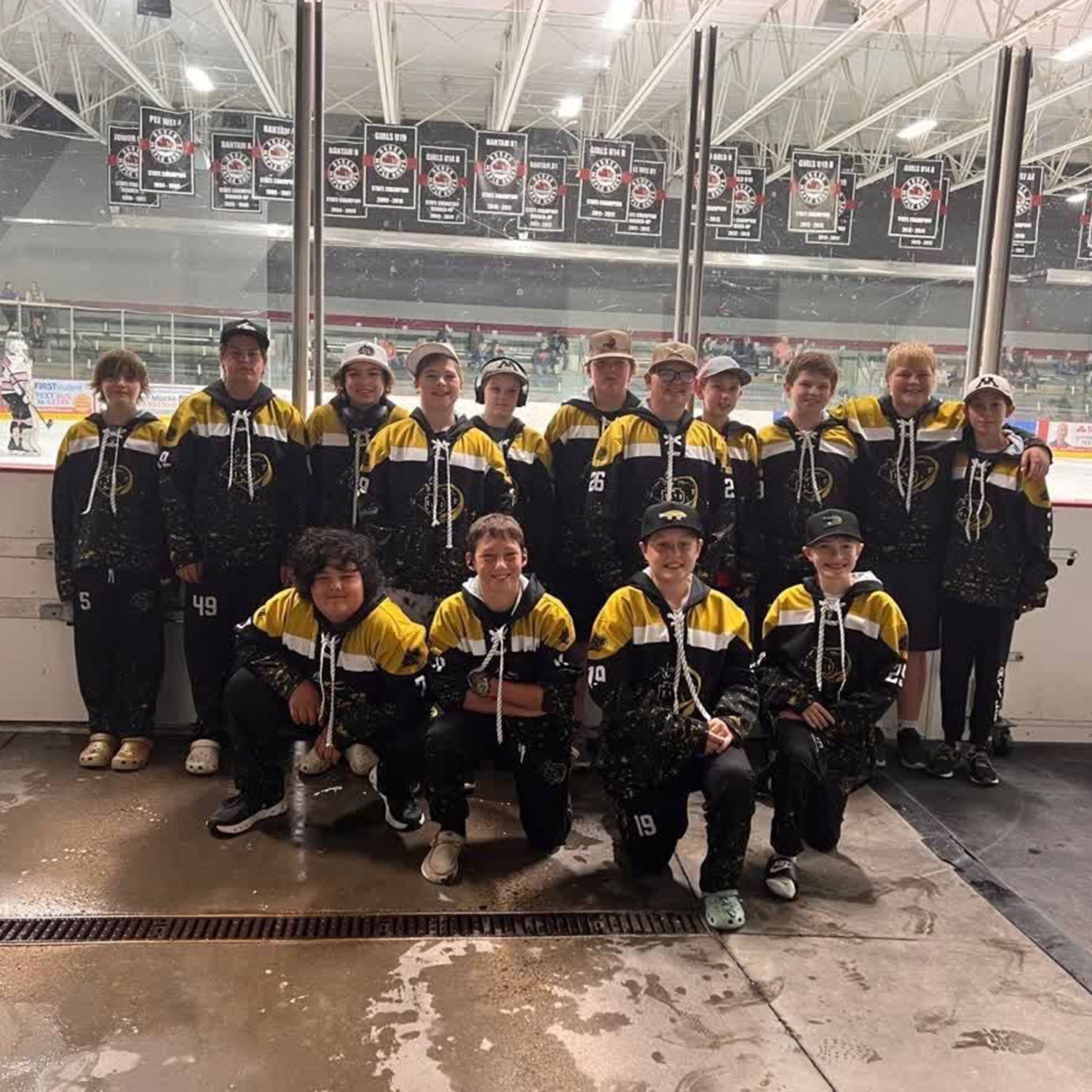 Custom Team Hattrick Hoodie - Hockey