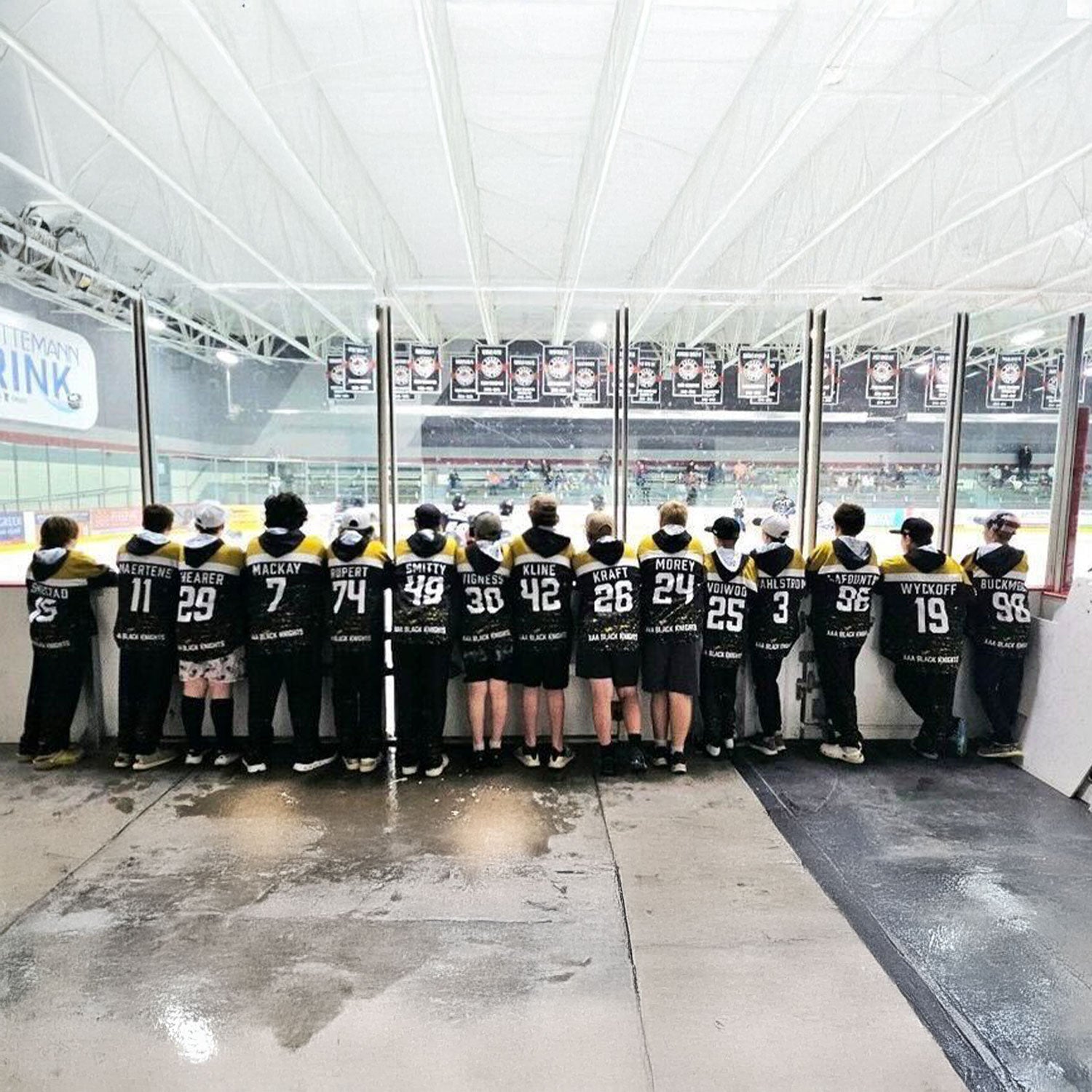 Custom Team Hattrick Hoodie - Hockey