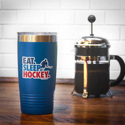 Hockey Sticker - Eat Sleep Hockey