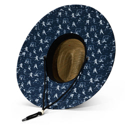 Hockey Straw Hat - Hockey Dad