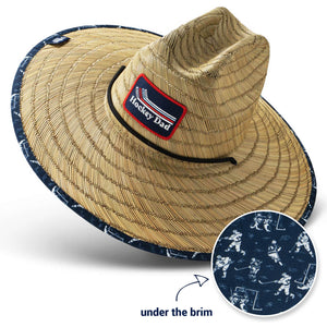 CTS Hockey Straw Hat - Hockey Dad
