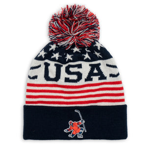 Hockey Knit Hat - USA
