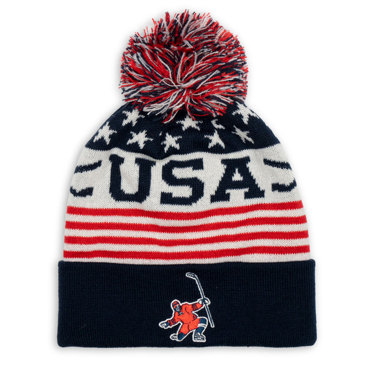 Hockey Knit Hat - USA