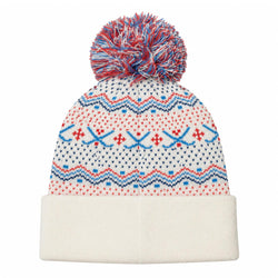 Hockey Knit Hat - Hockey Mom Fair Isle