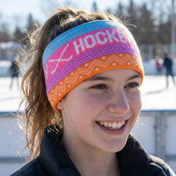 Hockey Knit Headband - Fair Isle