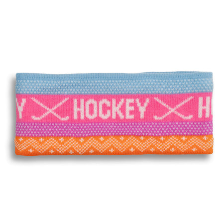 Hockey Knit Headband - Fair Isle