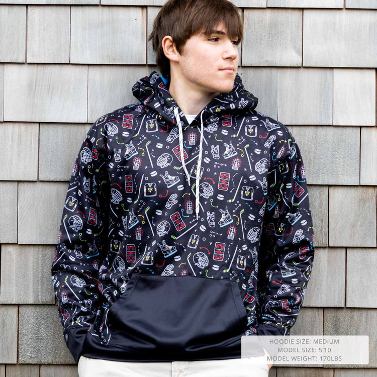 Hockey Gameday Hoodie - Iconic Hockey