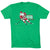 Hockey Short Sleeve T-Shirt - Saint Nick Hat Trick [Adult Small/Green] - SS