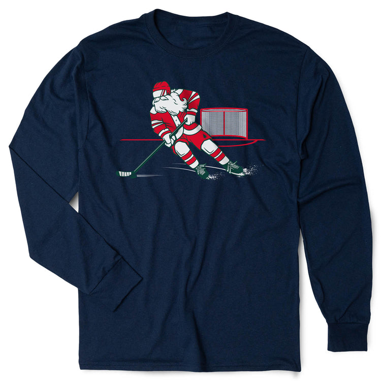Hockey T-Shirt Long Sleeve - Saint Nick Hat Trick