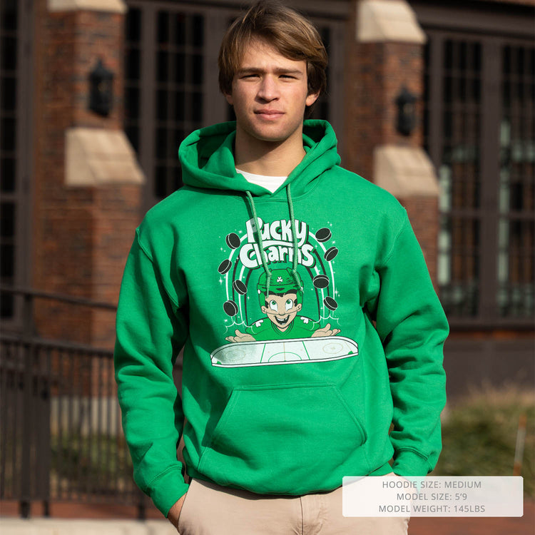 Hockey Hooded Sweatshirt - Pucky Charms