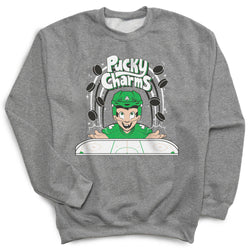 Hockey Crewneck Sweatshirt - Pucky Charms