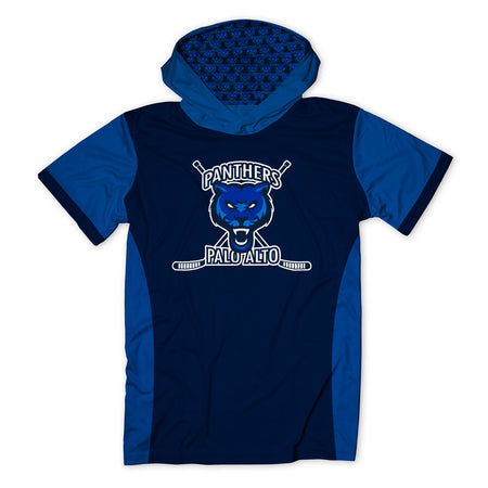 Custom Team Lightweight Short Sleeve ShieldDri Hoodie -  Hockey