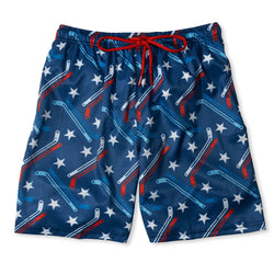 Hockey Swim Trunks - All American