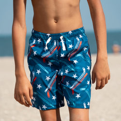 Hockey Swim Trunks - All American