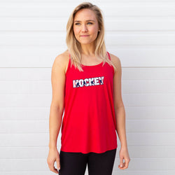 Hockey Flowy Racerback Tank Top - Hockey Life