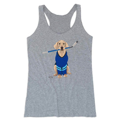 Hockey Women's Everyday Tank Top - Puck The Hockey Dog