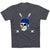 Hockey Short Sleeve T-Shirt - Chill to the Bone [Adult Medium/Charcoal] - SS