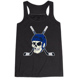 Hockey Flowy Racerback Tank Top - Chill to the Bone