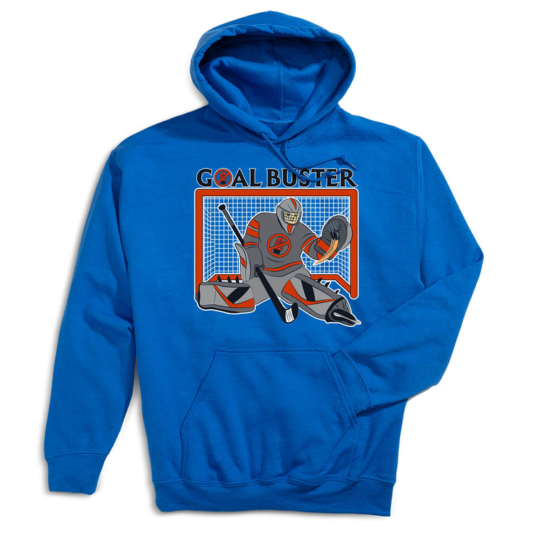 Hockey Hooded Sweatshirt - Goal Buster [Royal/Adult Large] - SS
