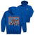 Hockey Hooded Sweatshirt - Goal Buster (Back Design) [Youth Large/Royal] - SS