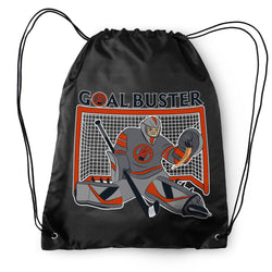 Hockey Drawstring Backpack - Goal Buster