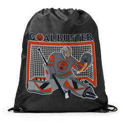 Hockey Drawstring Backpack - Goal Buster