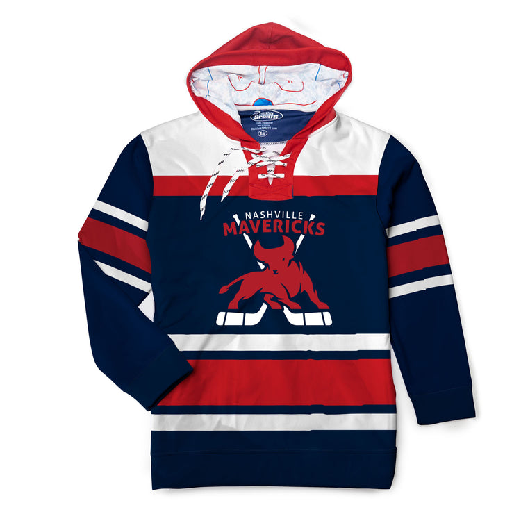 Hockey Gameday Sweatshirt - Nashville Mavericks - Blue