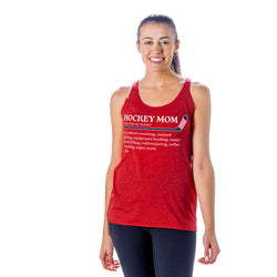 Hockey Women's Everyday Tank Top - Hockey Mom Definition