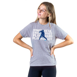 Hockey Short Sleeve T-Shirt - Bones Heal Hockey