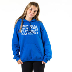Hockey Hooded Sweatshirt - Bones Heal Hockey