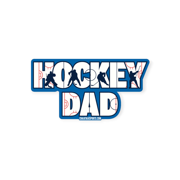 Hockey Sticker - Hockey Dad