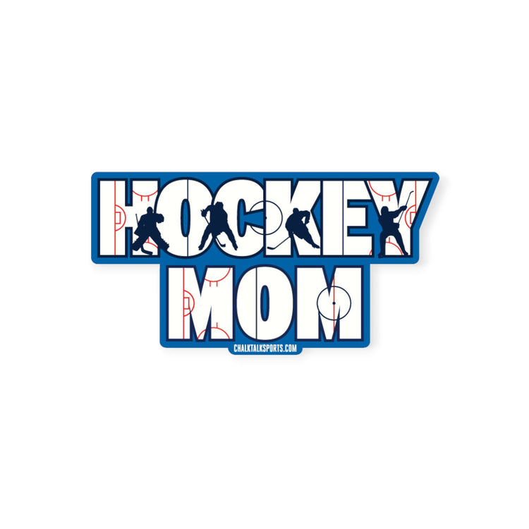 Hockey Sticker - Hockey Mom