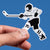 Hockey Sticker - Hockey Player