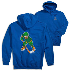Hockey Hooded Sweatshirt - St. Hat-Trick (Back Design) 