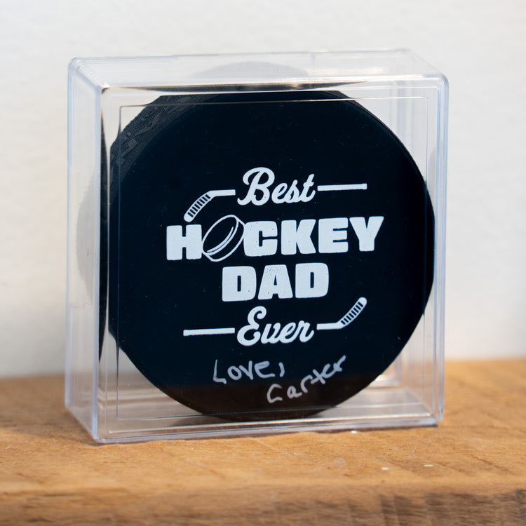 Hockey Puck - Best Dad