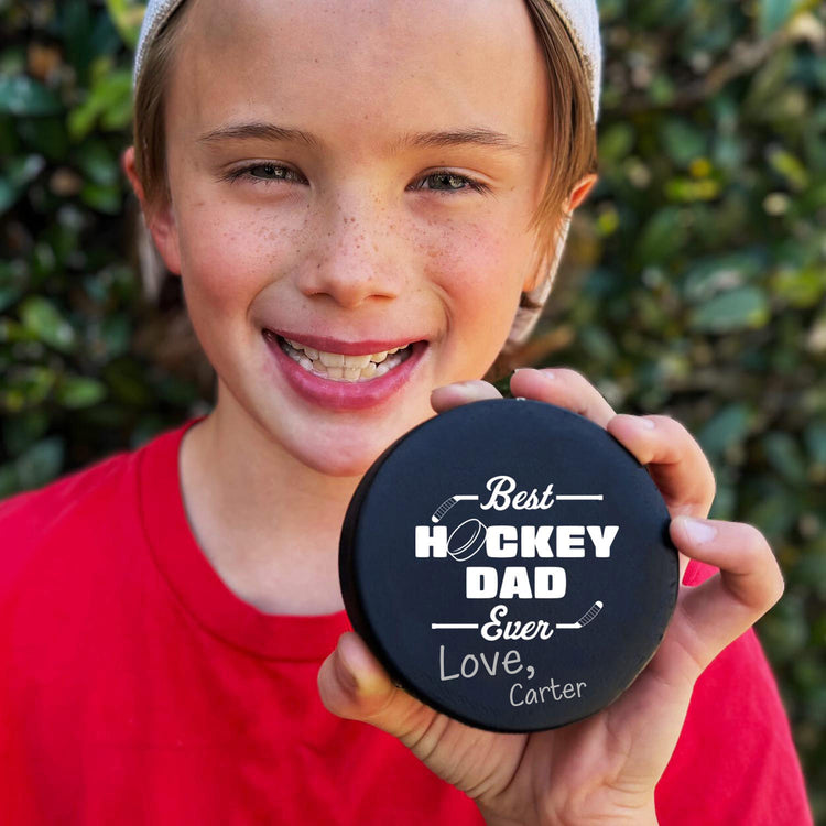 Hockey Puck - Best Dad