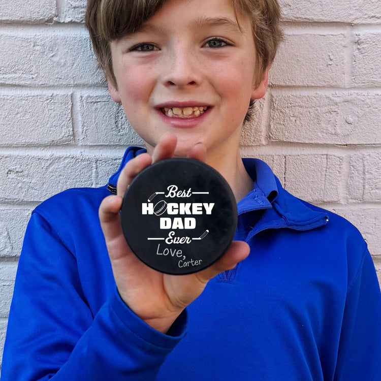 Hockey Puck - Best Dad