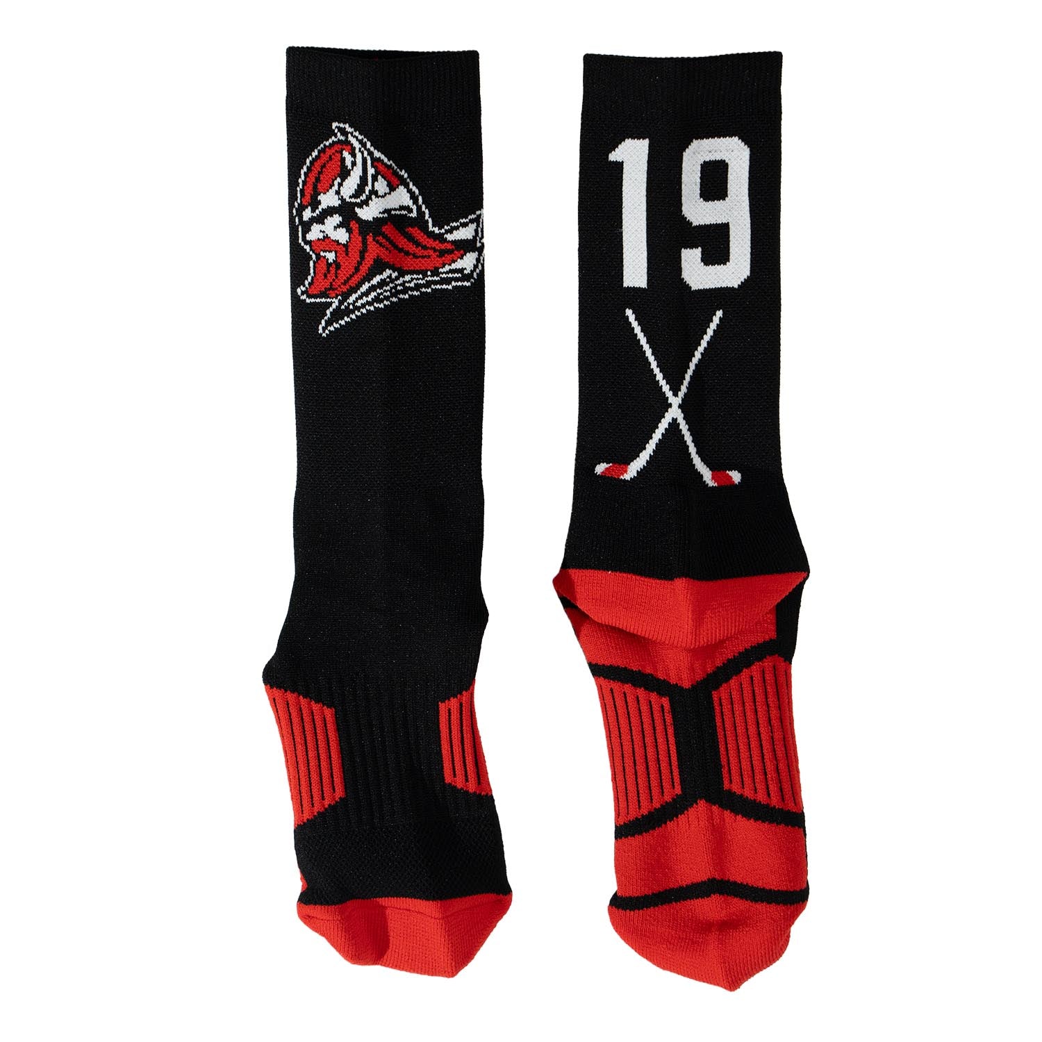 Custom Team Woven Mid-Calf Socks - Girls Lacrosse