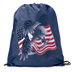 Hockey Drawstring Backpack - Hockey Eagle
