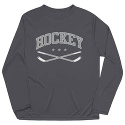 Hockey Long Sleeve Performance Tee - Varsity Hockey