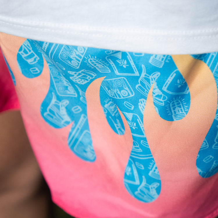 Hockey Ryder™ Shorts - Flames