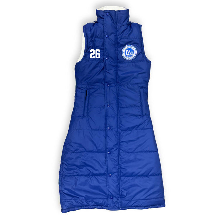 Home & Away Hockey Mom Reversible Puffer Jacket (Long) - DYHA