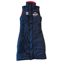 Home & Away Hockey Mom Reversible Puffer Jacket (Long)