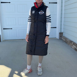 Home & Away Hockey Mom Reversible Puffer Jacket (Long)