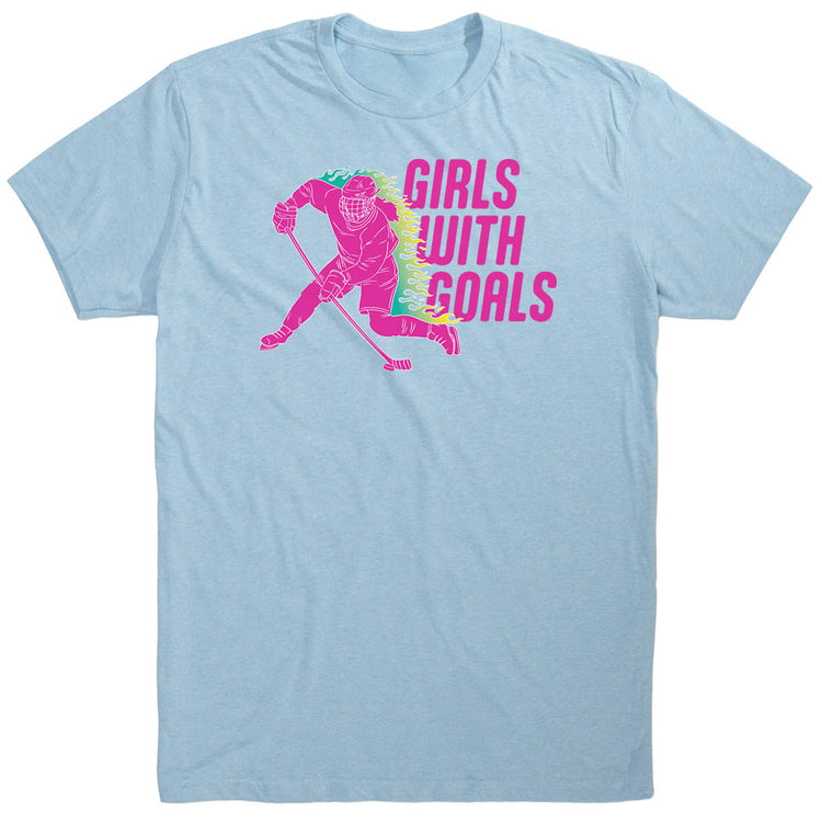 Hockey Short Sleeve T-Shirt - Girls With Goals