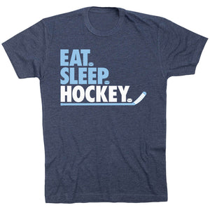 Hockey Short Sleeve T-Shirt - Hockey. Sleep. Repeat