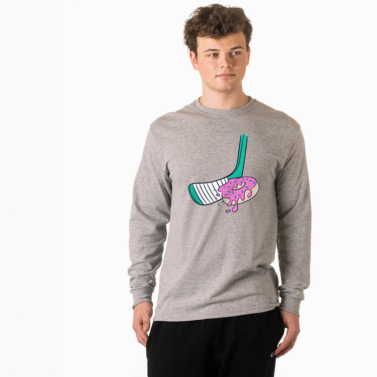 Hockey Tshirt Long Sleeve - Donut Hockey